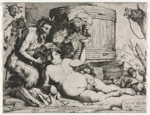 Silenus, 1628। द्वारा जुसेप डी रिबेरा