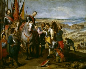 जुलीच का आत्मसमर्पण, 1634-5 द्वारा जुसेप या जोस लियोनार्डो