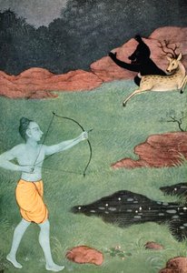 1913 में मारीच की मृत्यु। द्वारा के वेंकटप्पा