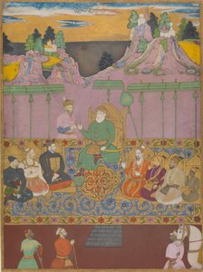 हाउस ऑफ बीजापुर, सीए। 1680 द्वारा चांद मुहम्मद