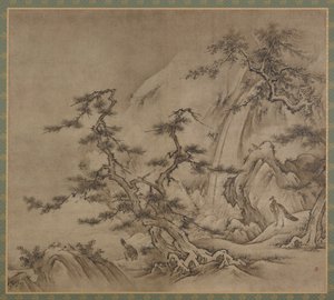 लैंडस्केप, मुरोमाची काल, 1519-1592।