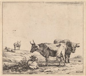 गाय, बैल और बछड़ा