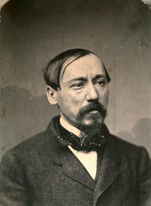 निकोले नेक्रासोव, रूसी कवि और प्रकाशक, 1850 के दशक के उत्तरार्ध में द्वारा कार्ल अगस्त बर्गनर
