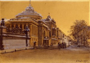सेंट पीटर्सबर्ग में पानैव थिएटर द्वारा कार्ल गेफ्टर