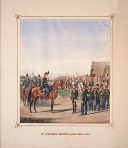 13 वीं सैन्य आदेश ड्रैगून रेजिमेंट, 1871 द्वारा कार्ल करलोविच पिरात्स्की