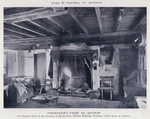 Conagher's Farm, काउंटी एंट्रीम (b/w फोटो) द्वारा कार्ल करलोविच पिरात्स्की
