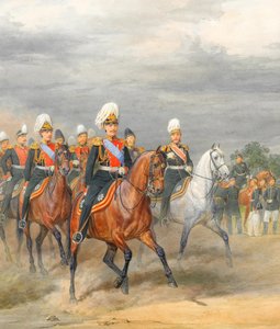 कैवलरी माउंटेड रेजिमेंट के अधिकारी द्वारा कार्ल करलोविच पिरात्स्की