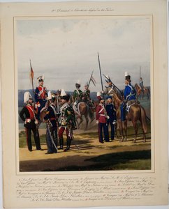 दूसरा गार्ड कैवलरी डिवीजन, 1867 द्वारा कार्ल करलोविच पिरात्स्की