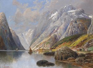 Fjord परिदृश्य