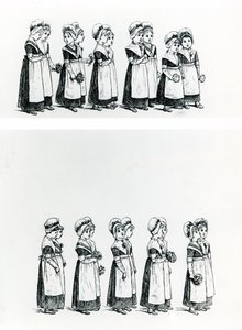 चैरिटी बच्चे, c.1880 (उत्कीर्णन) द्वारा केट ग्रीनवे