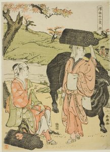 बैल (उशी), quot;तैरती दुनिया के बारह घंटे (उकियो जुनी शि)quot; श्रृंखला से