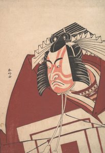 शिबाराकू प्रदर्शन में इचिकावा डंजुरो वी, सीए 1789। द्वारा कटसुकावा शुनको