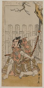 इचिमुरा उज़ोमोन IX, उमेमारु के रूप में, 1770 के मध्य में। द्वारा कटसुकावा शुंशु