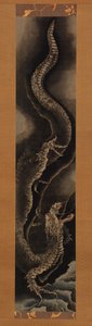 उतरते अजगर द्वारा Katsushika Hokusai