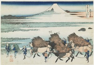 द पेडीज़ ऑफ़ ओ_नो इन सुरूगा प्रांत, 1831-1834 द्वारा कत्सुशिका होकुसाई