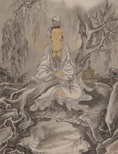 व्हाइट-रोब्ड कन्नन, सीए। 1887.