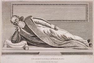रोल्स चैपल, चांसरी लेन, लंदन, 1794 में सर एडवर्ड ब्रूस का स्मारक