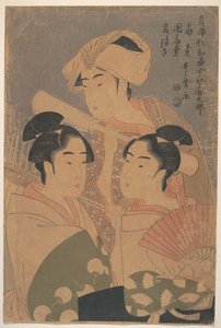 निवाका कलाकार, सी। 1795 द्वारा किटगावा उतामारो