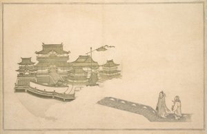 द पैलेस इन द मून, 8 वाँ महीना, 1789। द्वारा किटगावा उतामारो