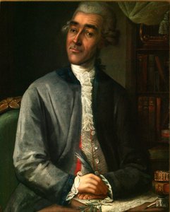 लेखक वसीली ग्रिगोरिविच रुबन का चित्र 1742-1795, 1786 द्वारा क्लिपेकोव