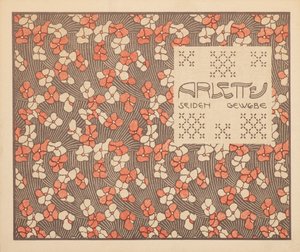 Arlette सिल्क फैब्रिक, 1901। द्वारा कोलमन मोजर