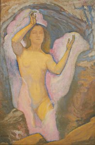 वीनस इन ग्रोटो III, 1916। द्वारा कोलमन मोजर