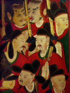 छठे राजा के चित्र का विवरण (Danjong .) द्वारा कोरियाई स्कूल