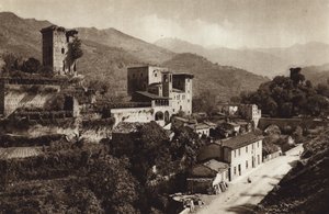 इटली: वेरुकोला कैसल, फिविज़ानो (बी/डब्ल्यू फोटो) द्वारा कर्ट Hielscher