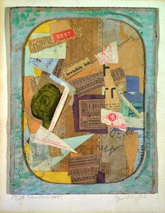 इनविजिबल इंक, 1947 द्वारा कर्ट Schwitters