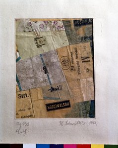 Merz 133 (कोलाज द्वारा कर्ट Schwitters
