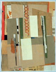रेलवे, द्वितीय श्रेणी, 1923 द्वारा कर्ट Schwitters