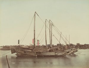 जापानी जोड़, c.1880 द्वारा कुसाकाबे किम्बी