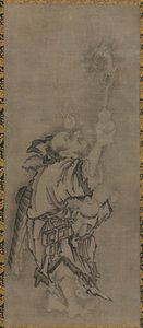 दाओवादी अमर के साथ होती: लौकी और ड्रैगन के साथ अमर, c. 1575-1600। द्वारा क्यूसेकी टोमोनोबु