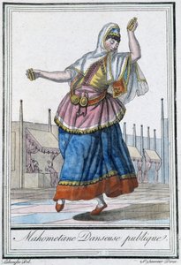महोमेटेन पब्लिक डांसर - जे. ग्रासेट सेंट सॉवेउर द्वारा "" एनसाइक्लोपीडी डेस वॉयेजेस "" में, एड। डेरॉय, पेरिस द्वारा एलएफ लैब्रेसे