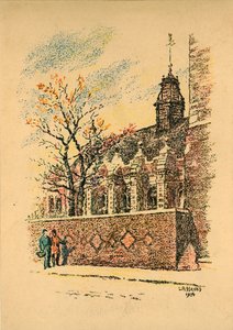लैम्बेथ पैलेस, 1924। द्वारा ला हेस