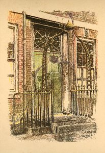 क्वीन एन्स गेट, लंदन, 1924। द्वारा ला हेस