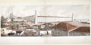 1857 के स्कूटरी में बैरक अस्पताल का दृश्य द्वारा लेडी एलिसिया ब्लैकवुड