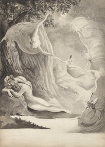 शेफर्ड का सपना, c.1820 द्वारा लेडी जॉर्जिना नॉर्थ