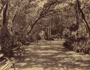 Sookh-Vilas Palace Garden, 1880-90. 