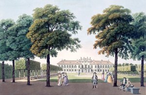 1790 के दशक में हेट्ज़ोन्ड्रॉफ़ में खुशी का चैतु का दृश्य