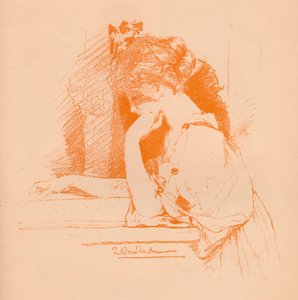 ए गर्ल का स्केच, c1885, 1896 द्वारा लॉरेंस अल्मा तदेमा
