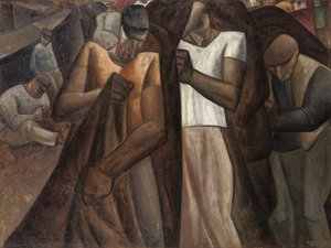 Nettendragers, c.1924 (कैनवास पर तेल) द्वारा लियो गेस्टेल