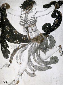 क्लियोपेट्रा, बैले पोशाक डिजाइन, 1909 द्वारा लियोन बक्स्तो