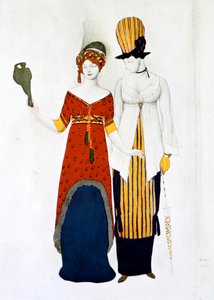 कॉस्ट्यूम मॉडर्न, 1910 द्वारा लियोन बक्स्तो