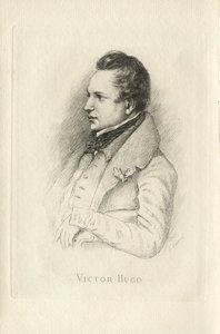 विक्टर ह्यूगो का पोर्ट्रेट 1802-1885 द्वारा लियोन नोएल