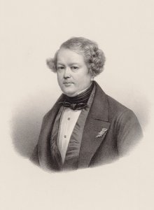 संगीतकार ऑगस्टे-मैथ्यू पैनसेरॉन का पोर्ट्रेट 1796-1859, 1850। द्वारा लियोन नोएल