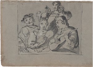 कैंडललाइट, 1620-1628 द्वारा गायकों, ल्यूट खिलाड़ियों और एक मधुशाला में बजने वाले बेल रिंगर्स की चौकड़ी। द्वारा लियोनार्ड ब्रामर