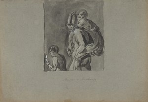 Aeneas और Anchises, 1611-74।