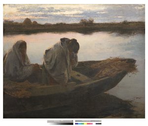 प्रार्थना (चियोगिया में) या दुर्भाग्यपूर्ण जहाज के लिए, 1897 द्वारा लियोनार्डो बाज़जारो
