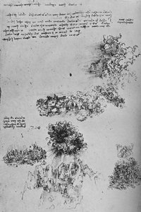 विनाश पृथ्वी पर स्वर्ग से हुआ, c1480 1945 द्वारा लियोनार्डो दा विंची